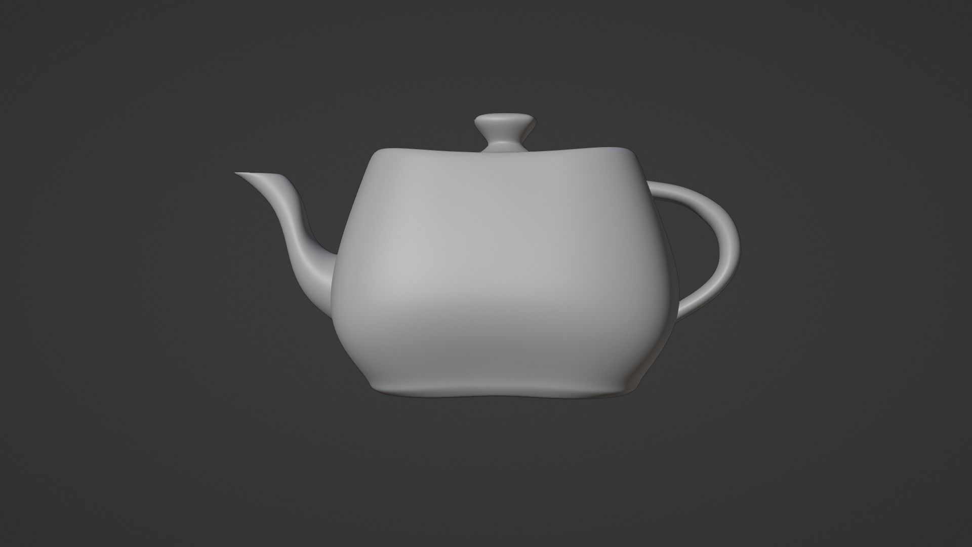 White Porcelain tea set 2 3D model_25