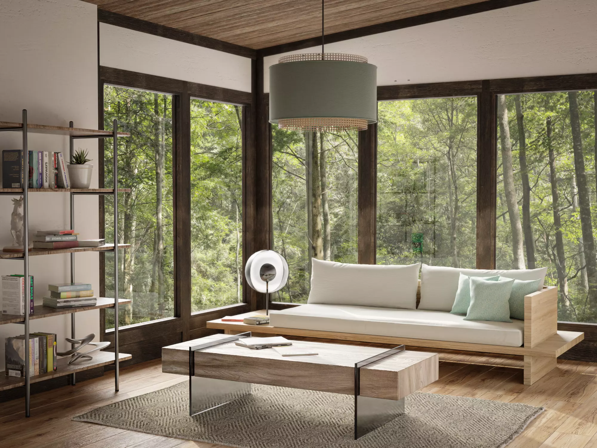 Woodlands view 3D model_0