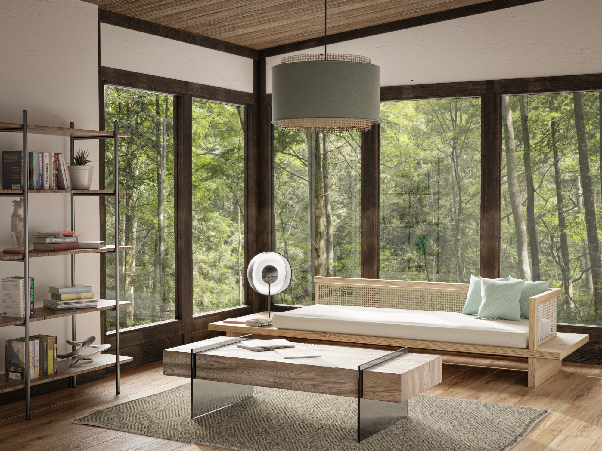 Woodlands view 3D model_1