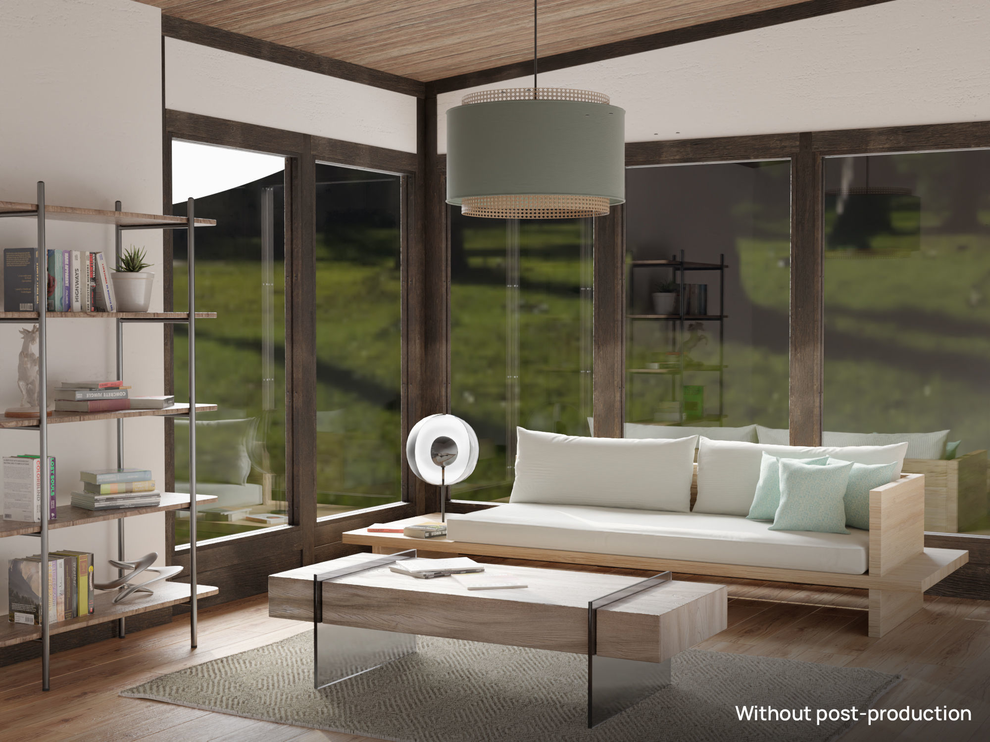 Woodlands view 3D model_2