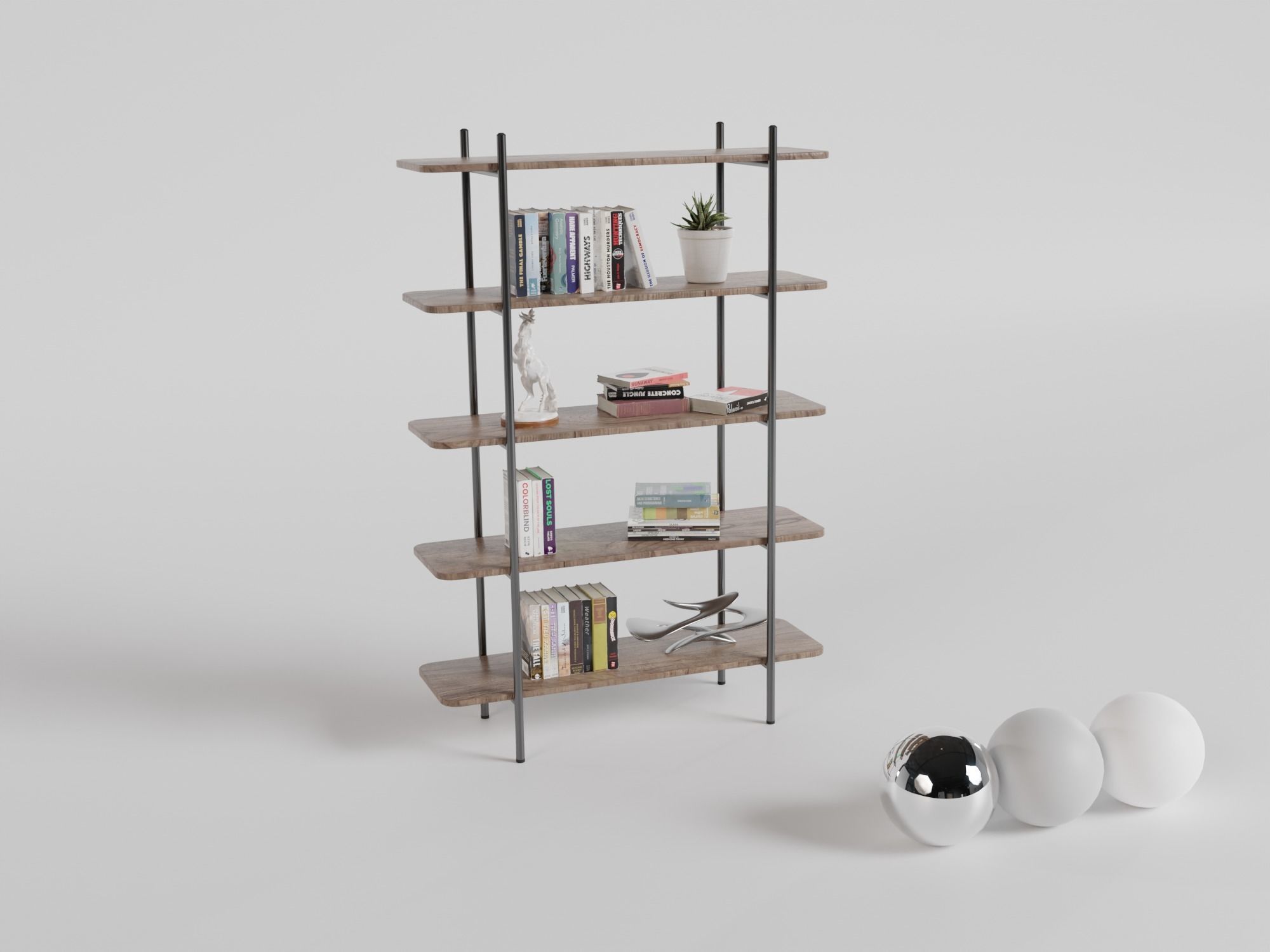 Woodlands view 3D model_8