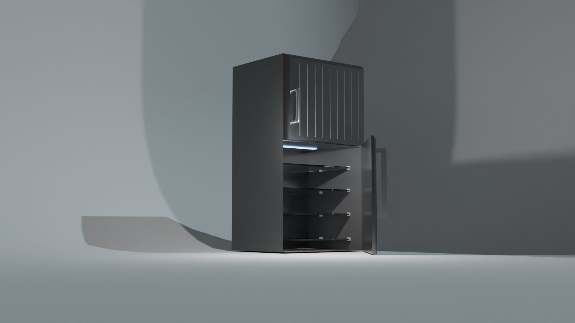 Refrigerator for free Free 3D model_3