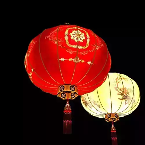 Chinese red lantern