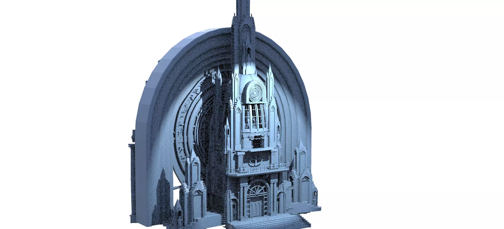 Imperial City Tower Halls 5 3D model