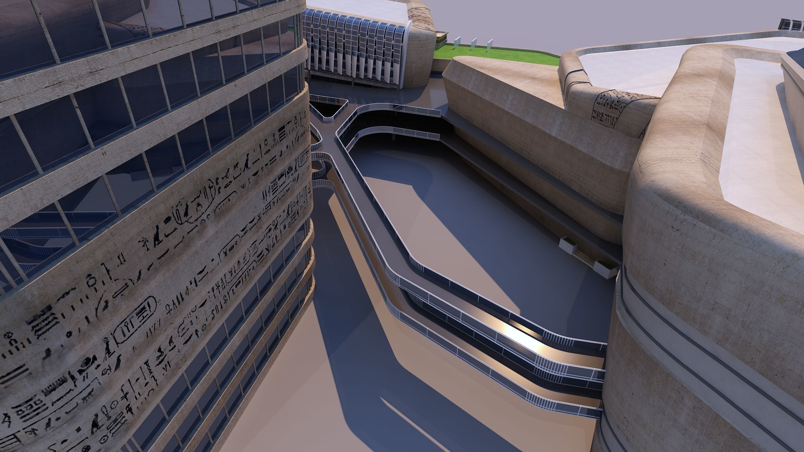 0159 - Complex Building 3D model_9