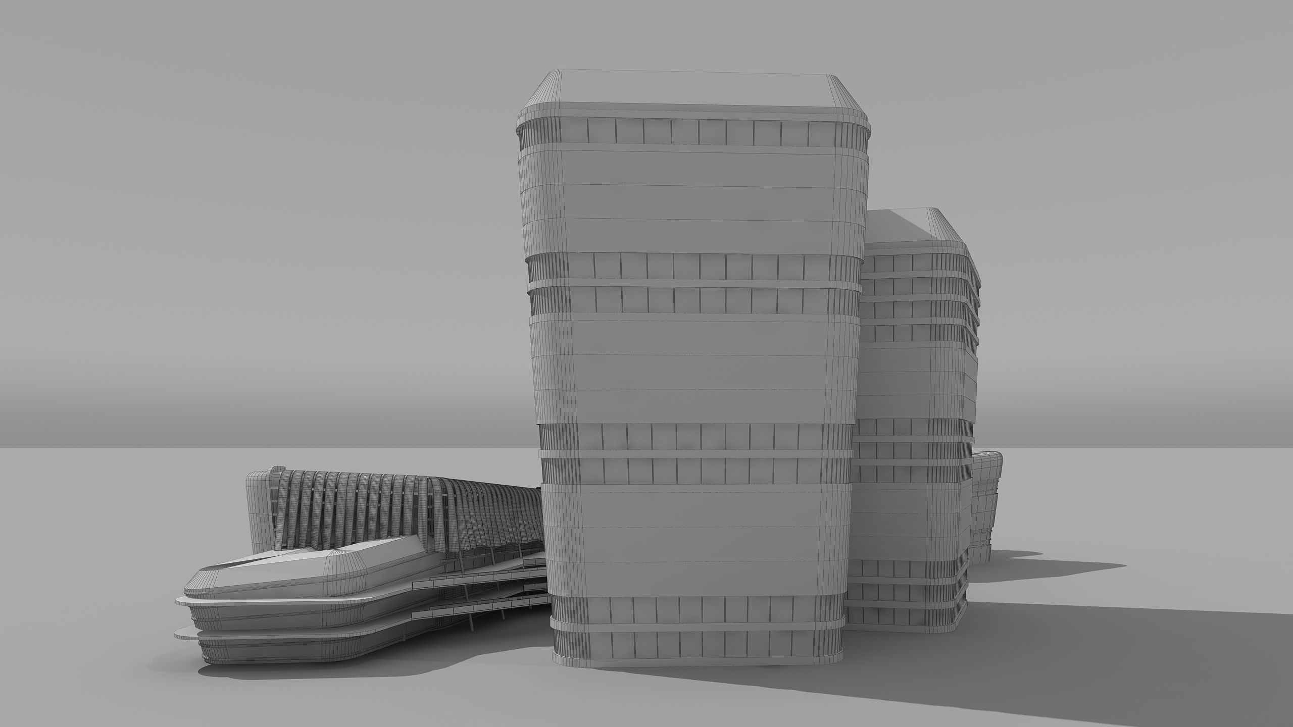 0159 - Complex Building 3D model_16