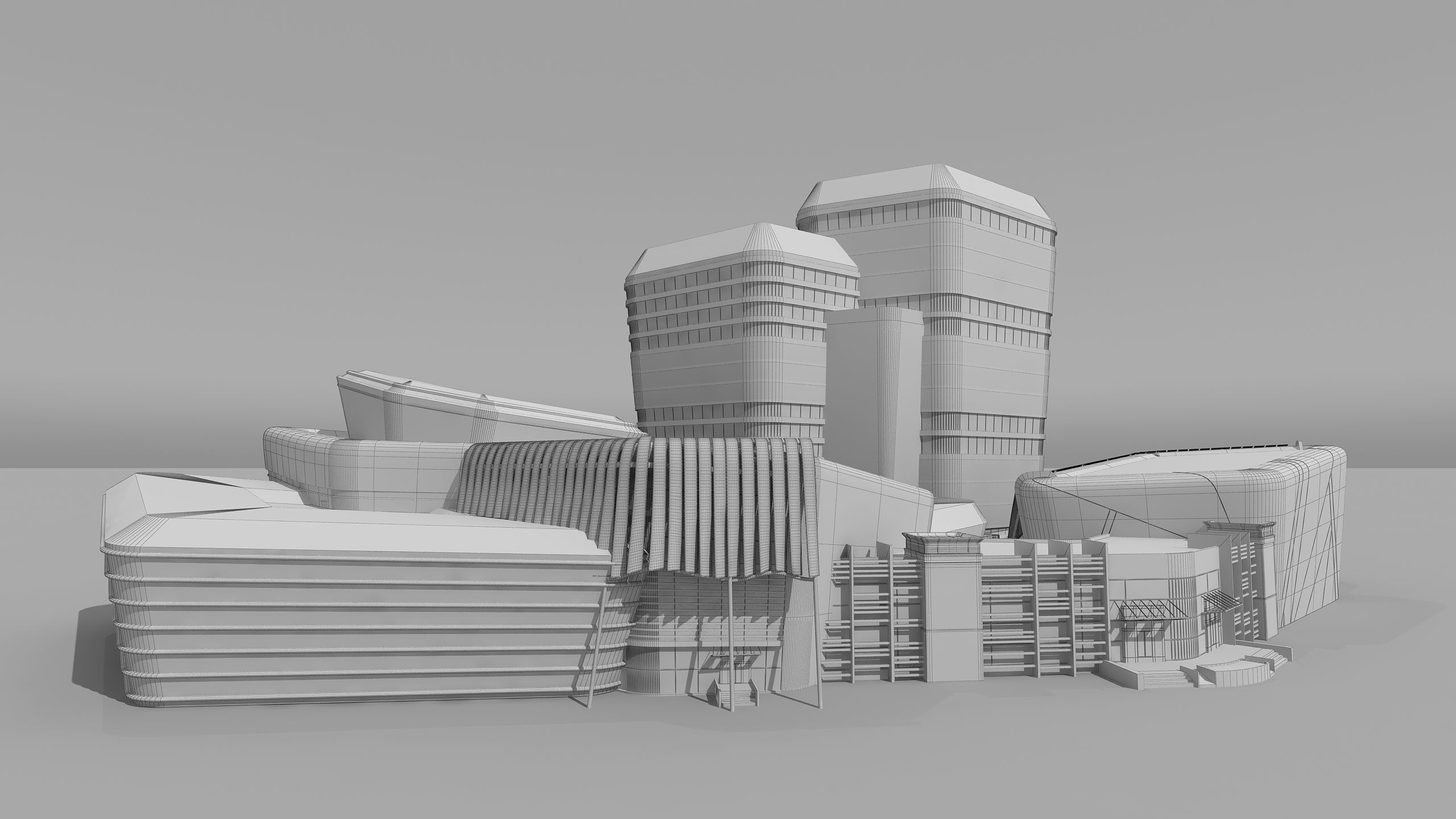 0159 - Complex Building 3D model_18