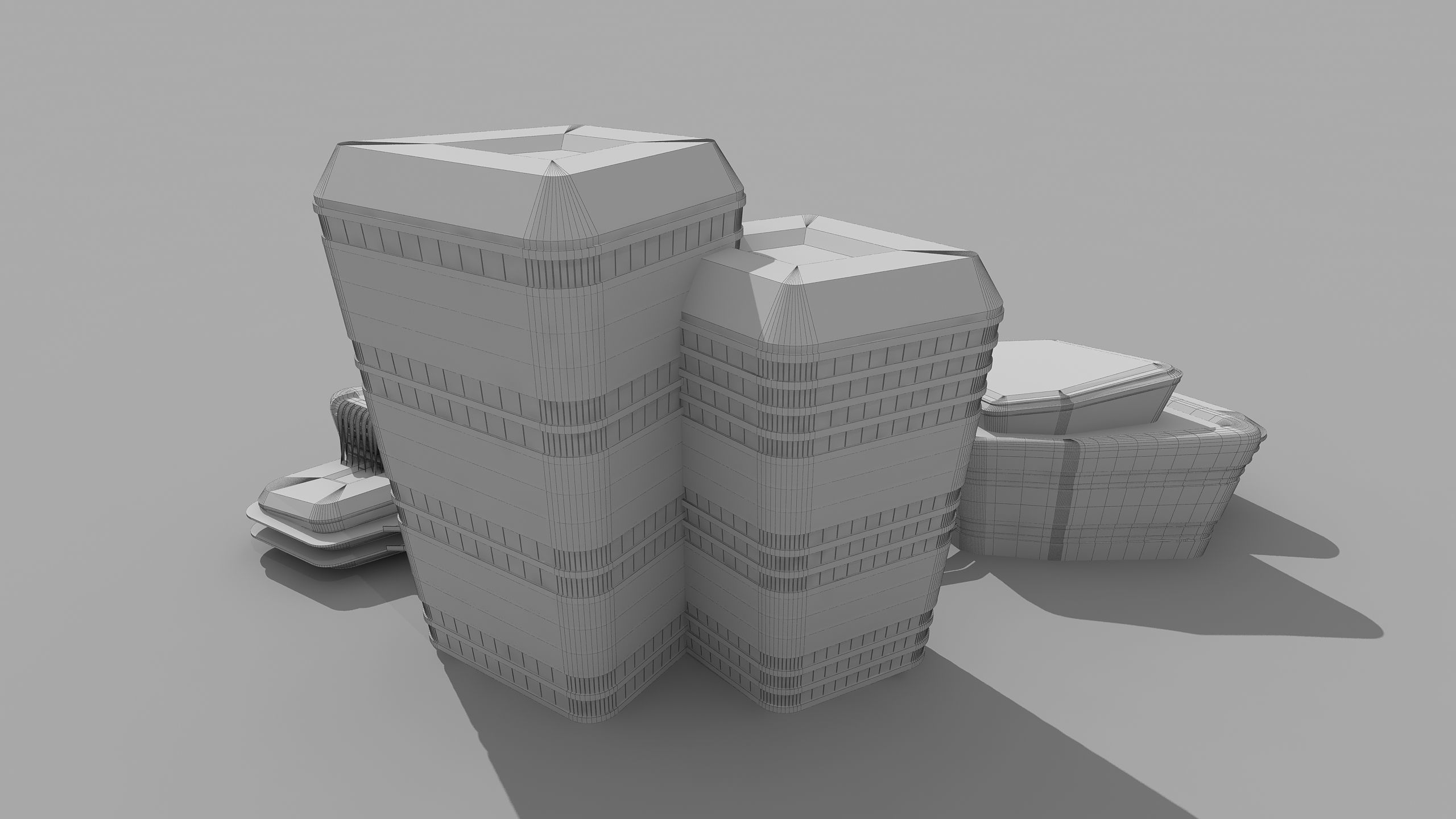 0159 - Complex Building 3D model_25