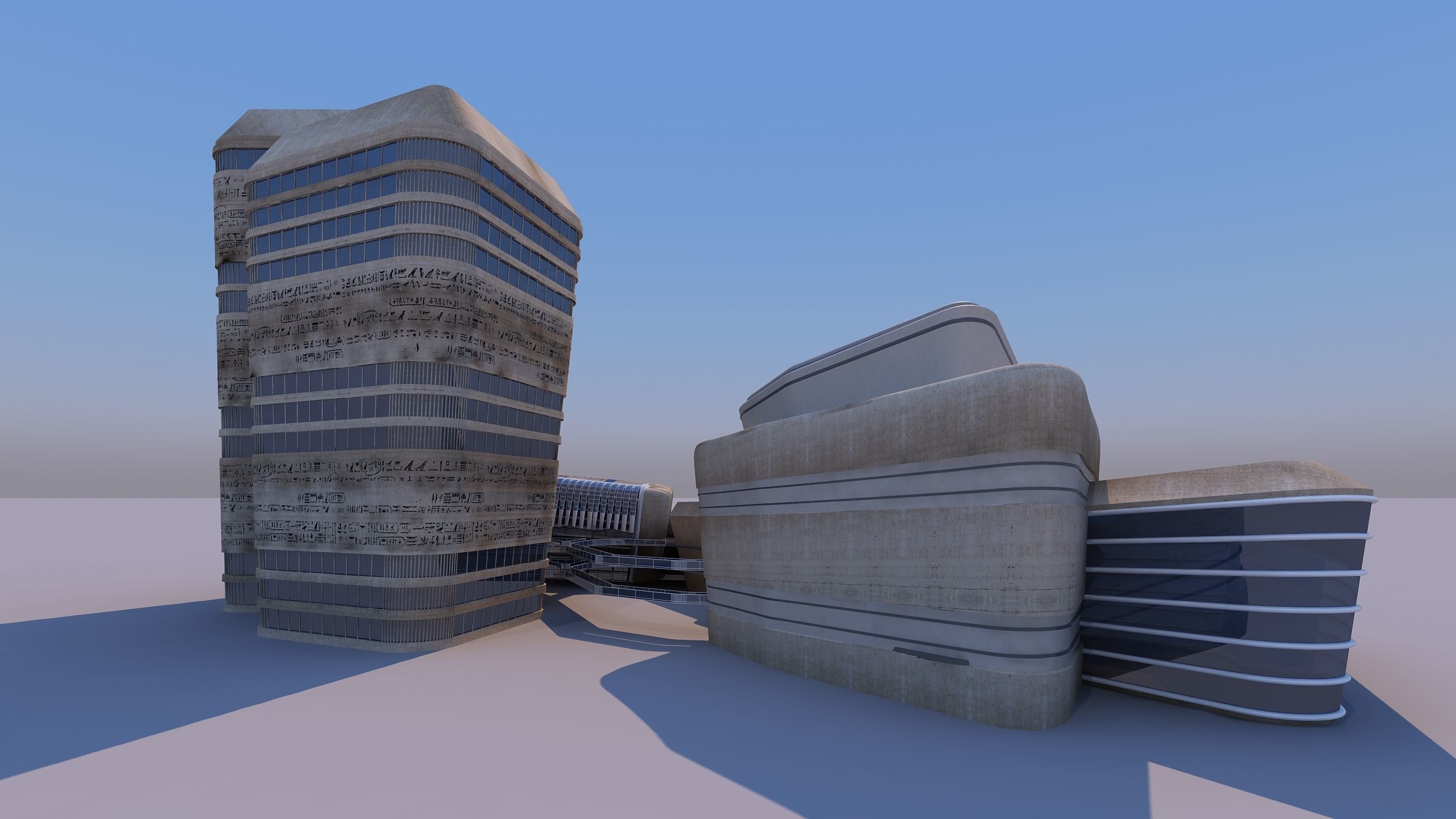 0159 - Complex Building 3D model_8