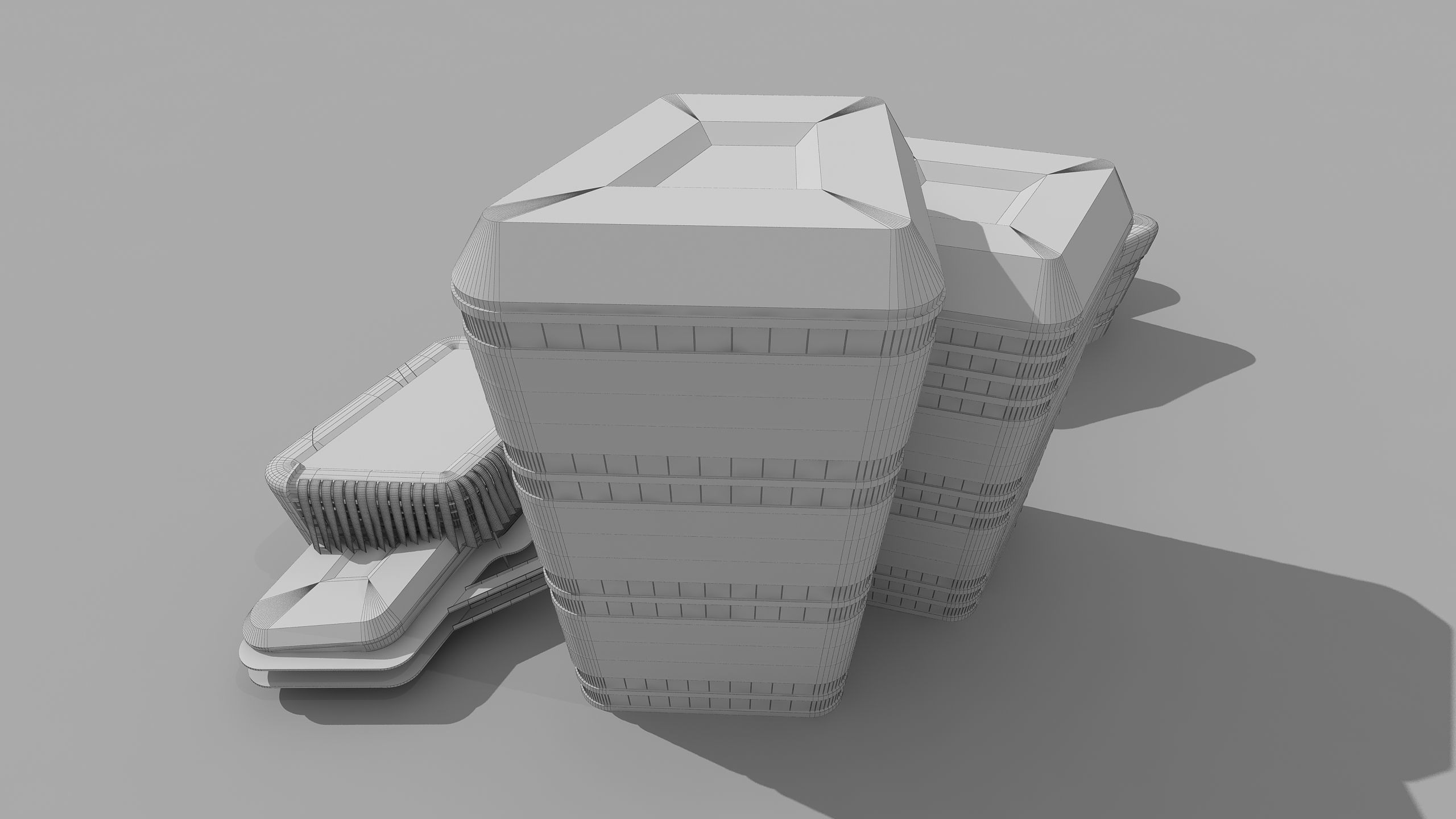 0159 - Complex Building 3D model_14