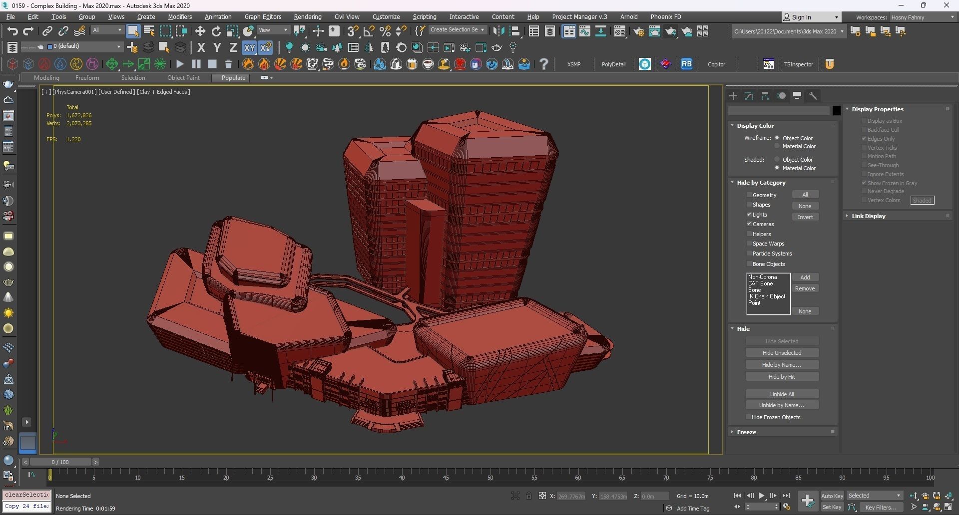 0159 - Complex Building 3D model_29