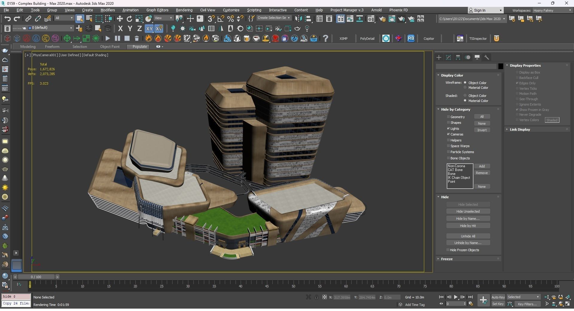 0159 - Complex Building 3D model_26