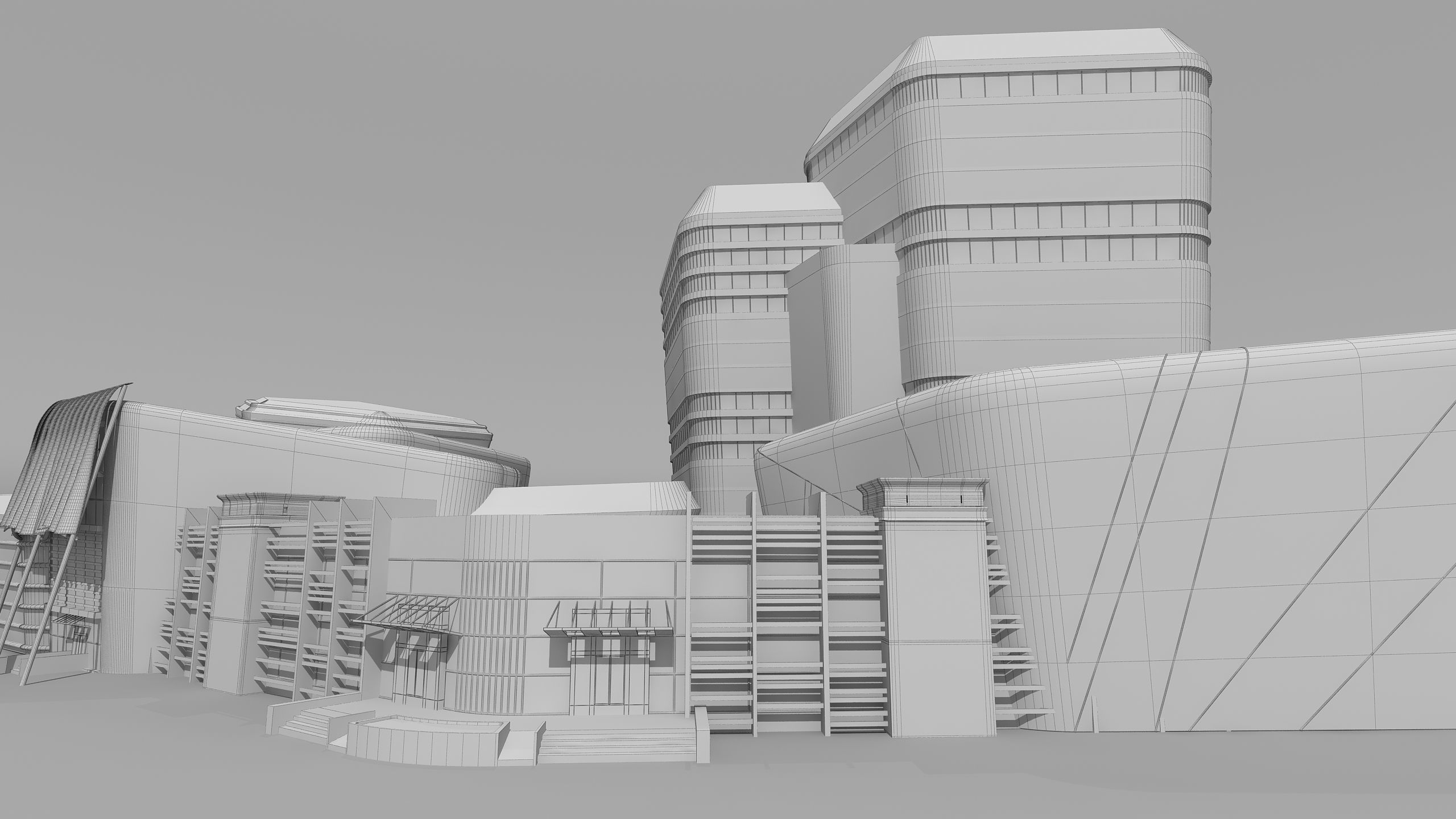 0159 - Complex Building 3D model_20