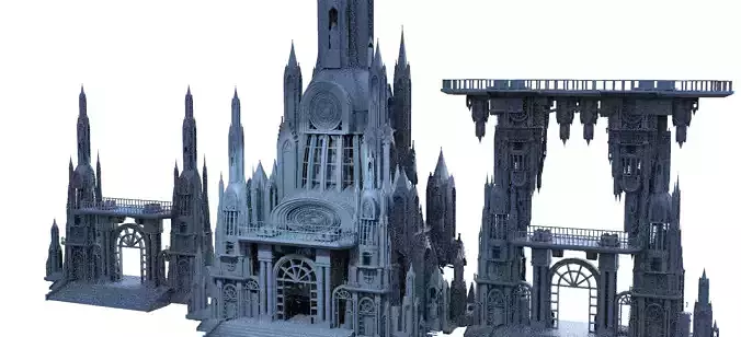 Imperial City Tower Halls Bridge 3 designs 