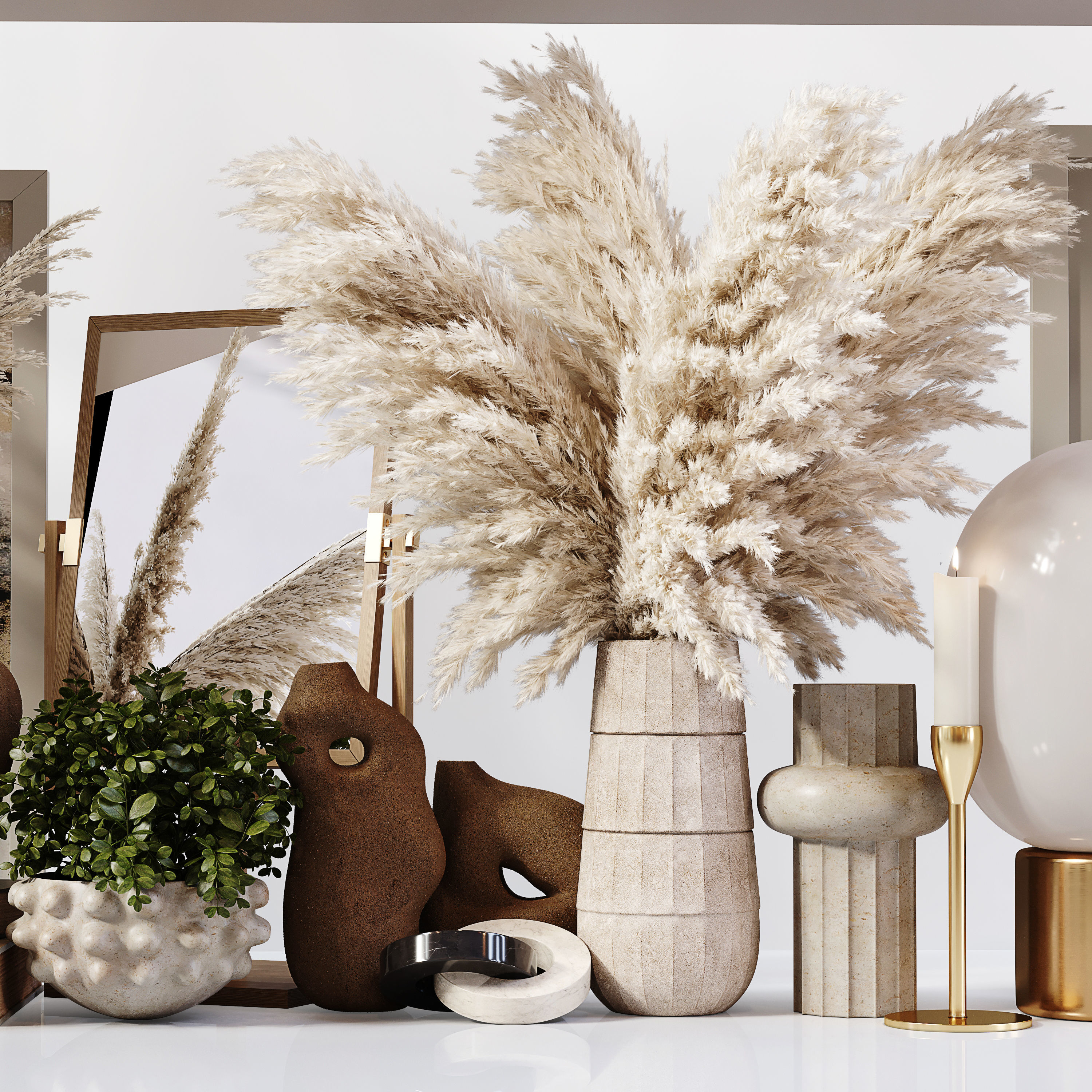 Decorative Set 149 3D model_7