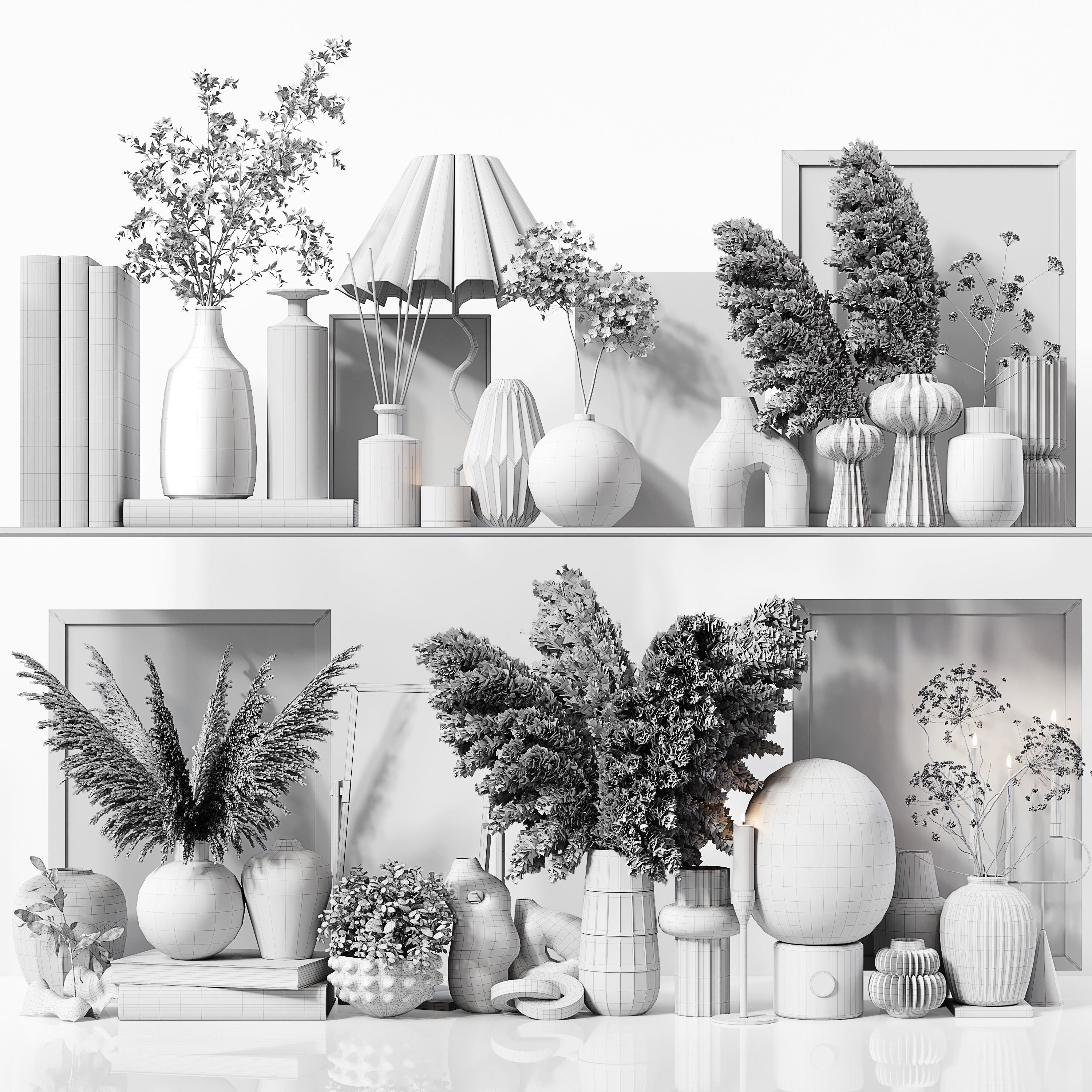 Decorative Set 149 3D model_6