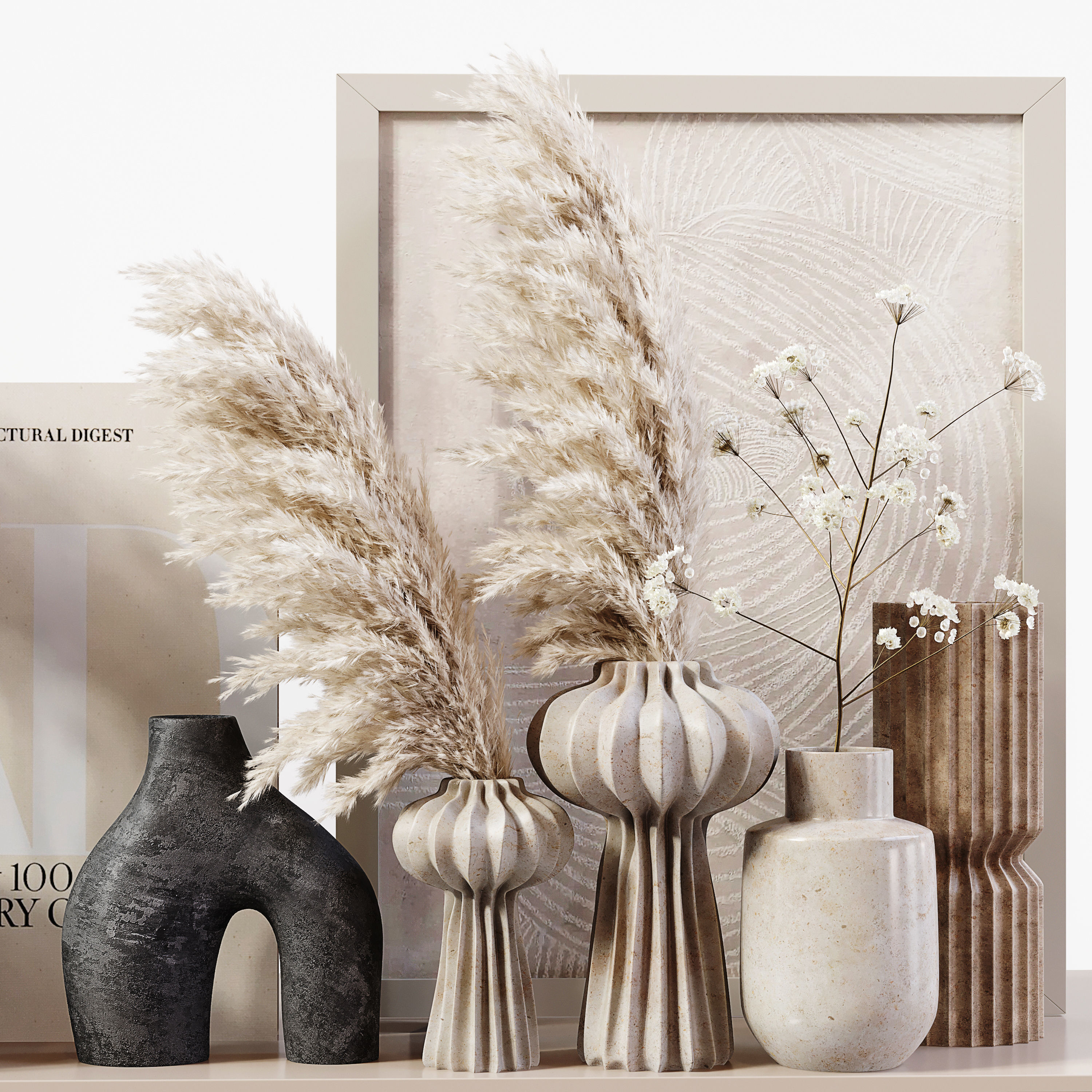 Decorative Set 149 3D model_4