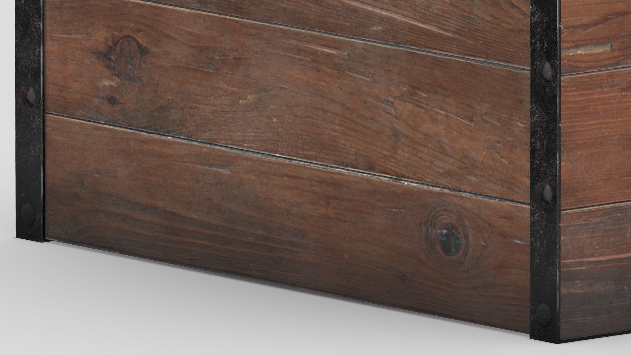 Treasure Chest Box 10 Low Poly PBR Low-poly 3D model_4