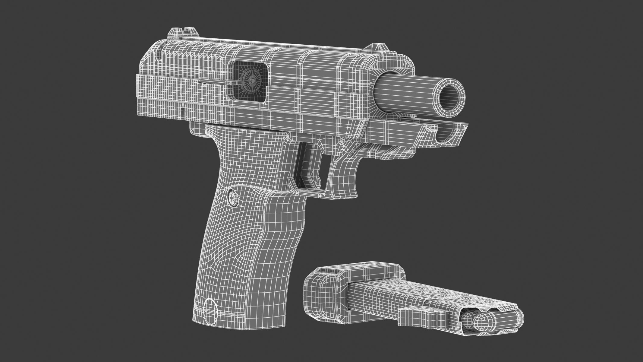 Hi-Point Model JCP Pistol 3D model_19