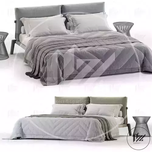 Bonaldo Kriss Bed No2