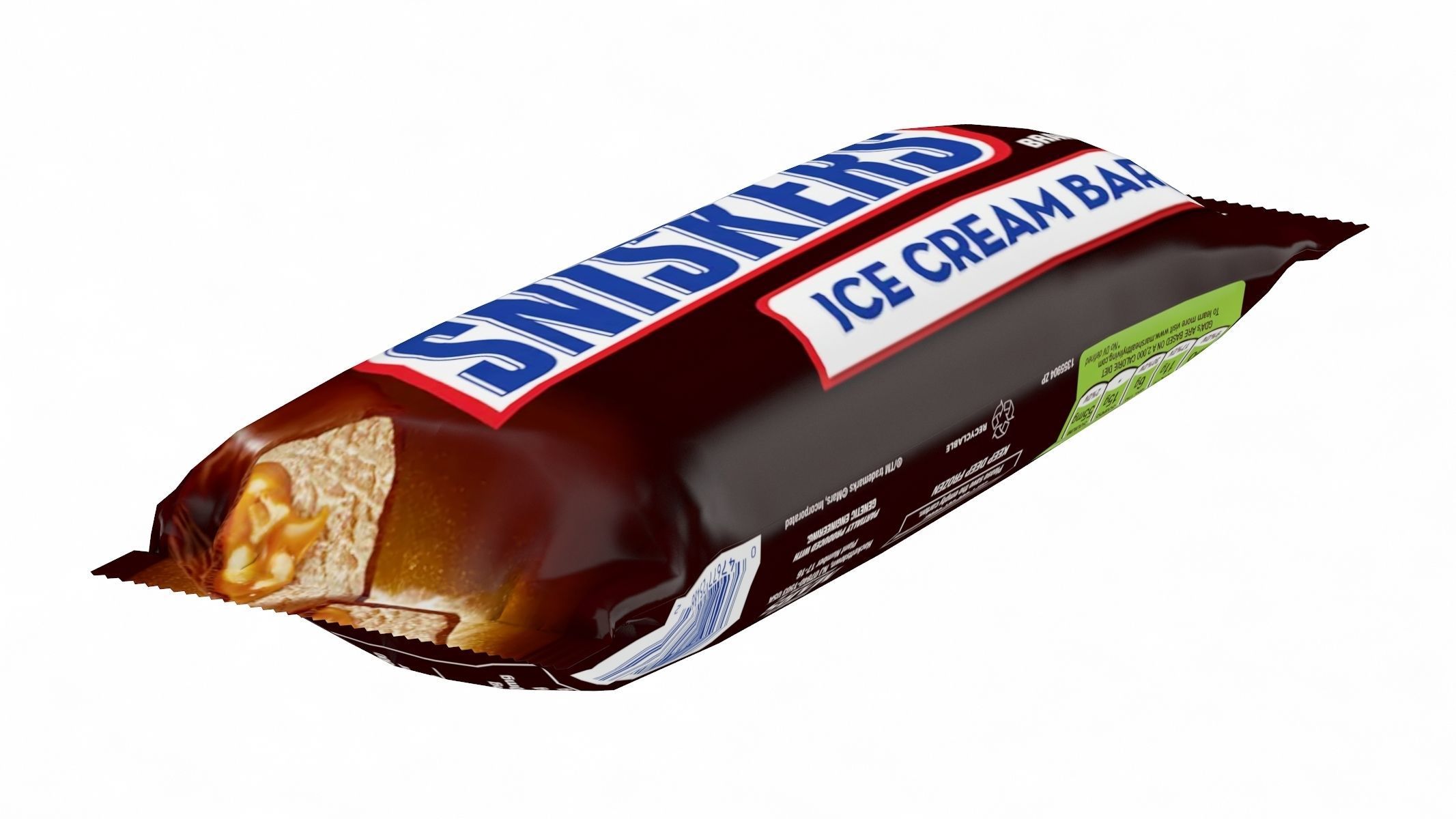 Chocolate Bars Low Poly PBR Realistic  Low-poly 3D model_4