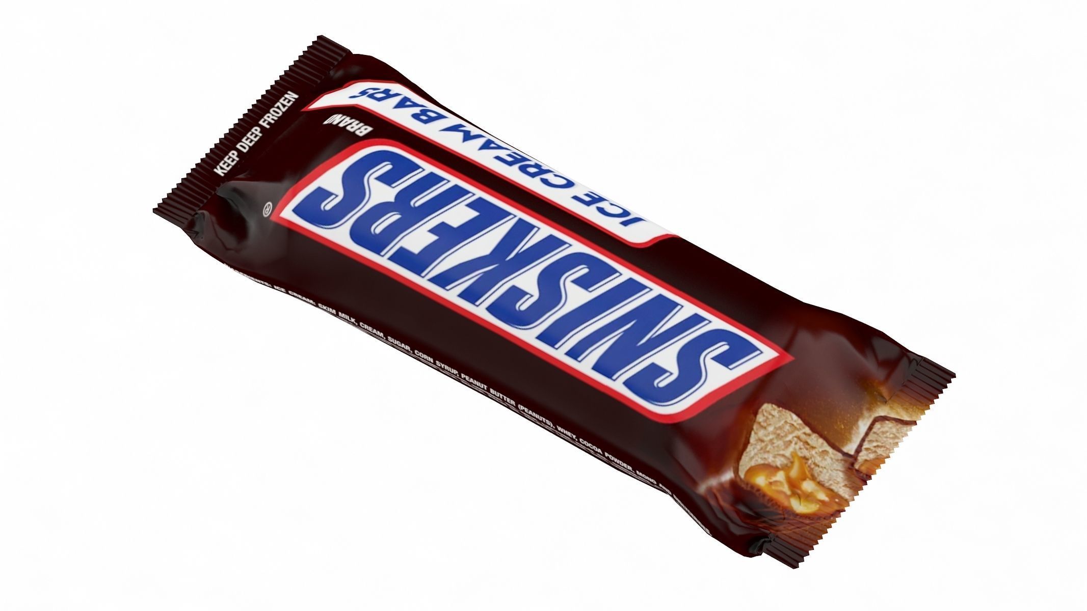 Chocolate Bars Low Poly PBR Realistic  Low-poly 3D model_1