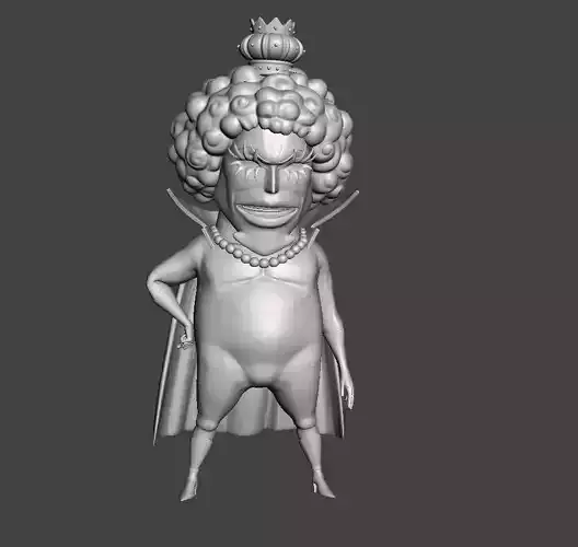 Emporio Ivankov One piece 3D Model 3D print model