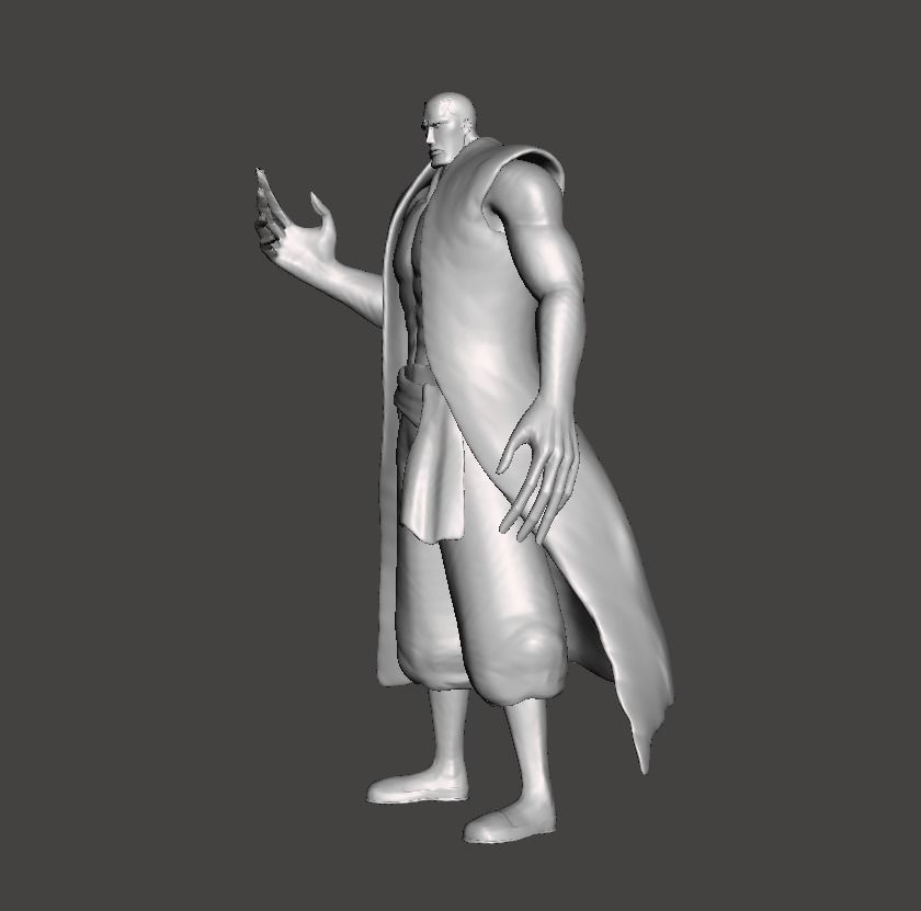 Mr 1 Daz Bonez 3D Model 3D print model_2