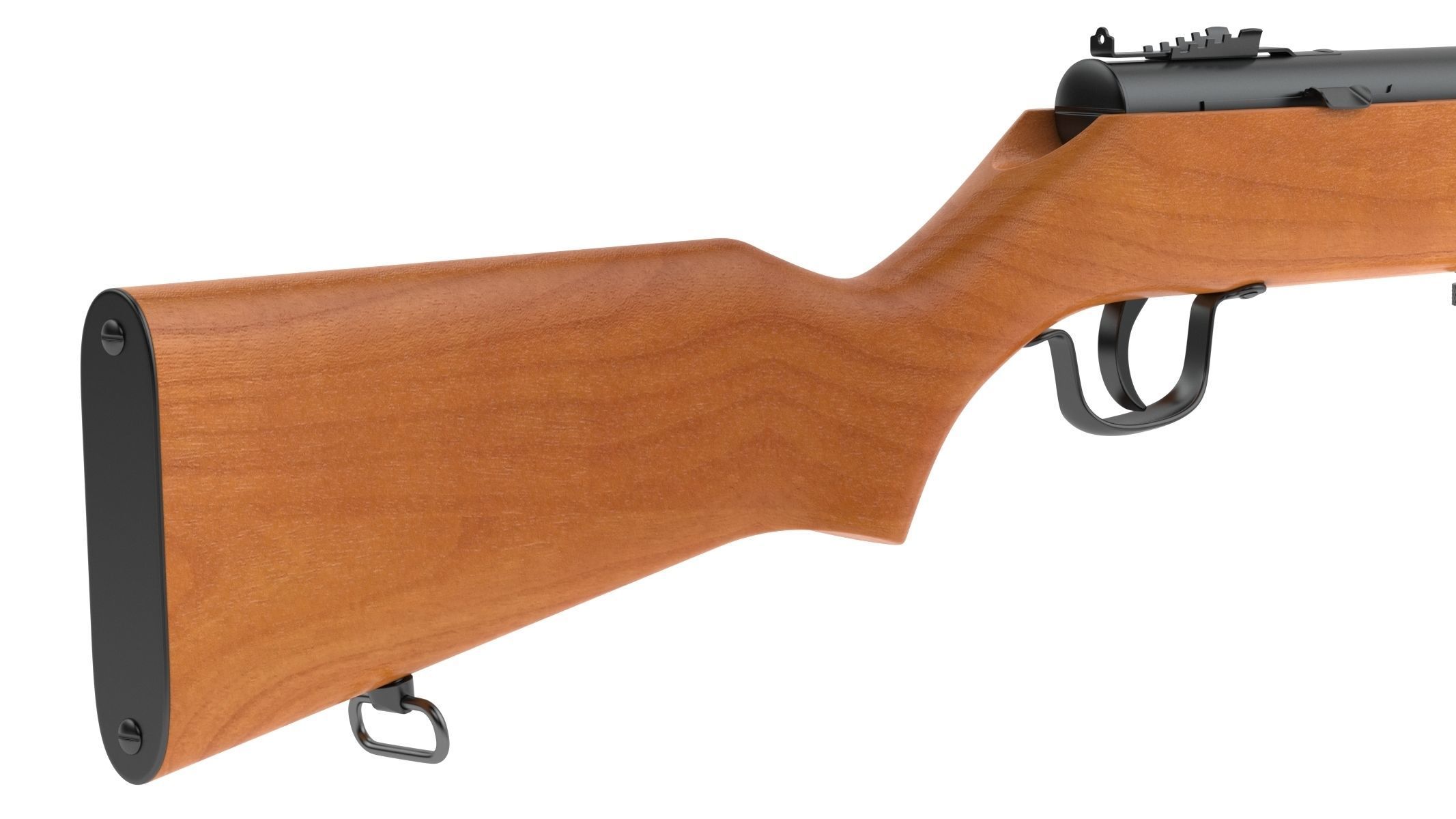 M50 Reising Submachine gun 3D model_5