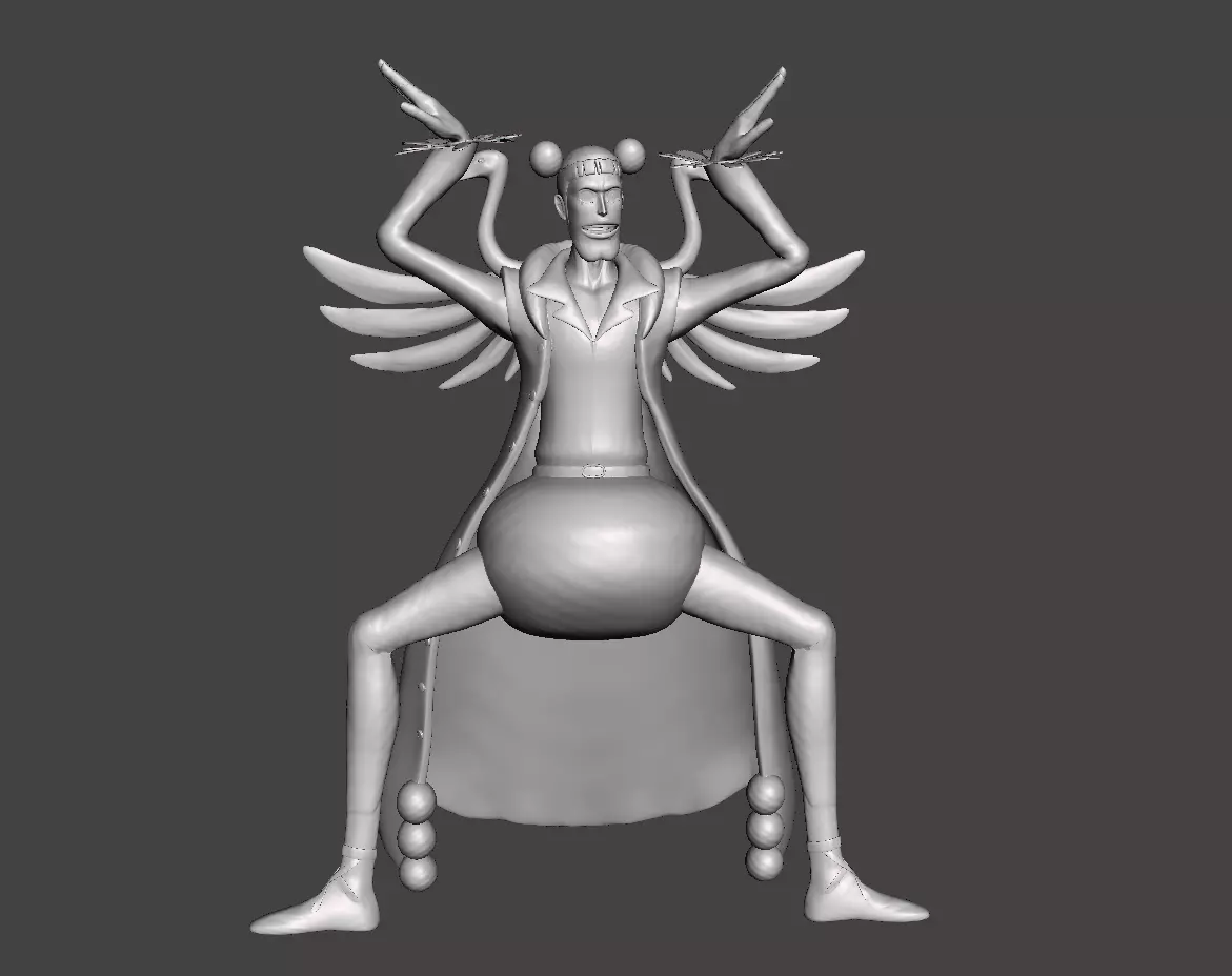 Mr2 Bon Clay Okama 3D Model 3D print model_0