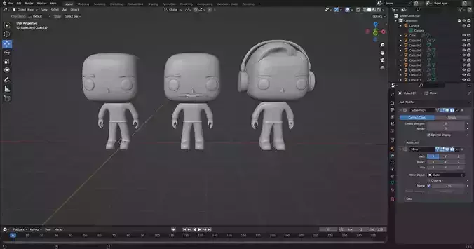 Customizable Funko Pops 3D print model