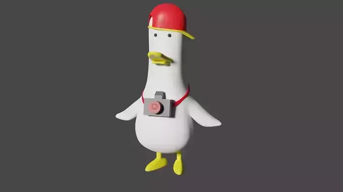 Duck 3d Modeling