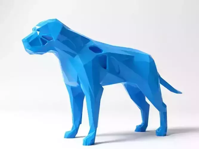 Polygon English Mastiff Dog