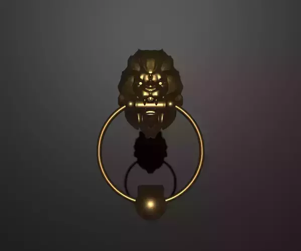 A door knocker