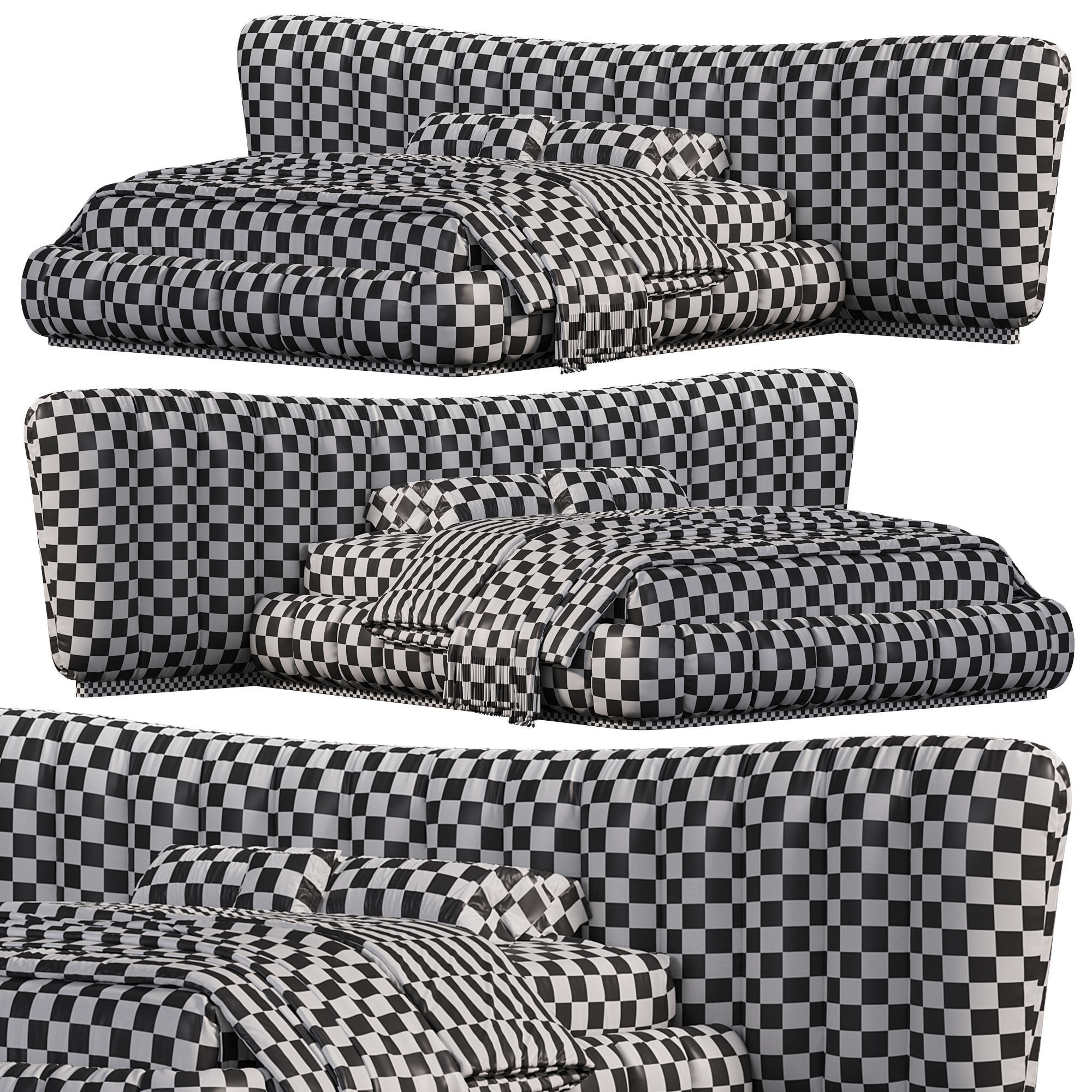 Lifetime bed by Giorgio Collection 3D model_4