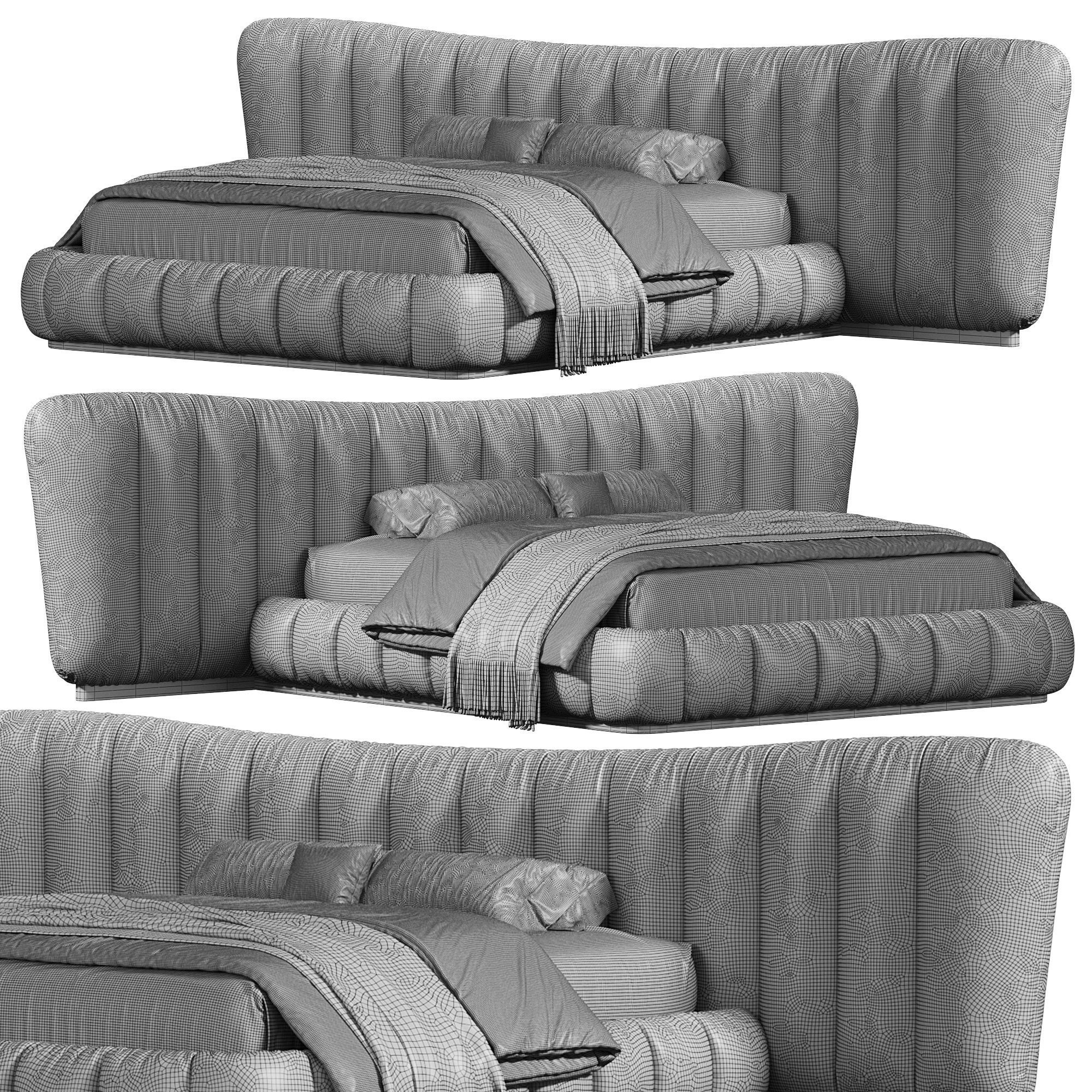 Lifetime bed by Giorgio Collection 3D model_5