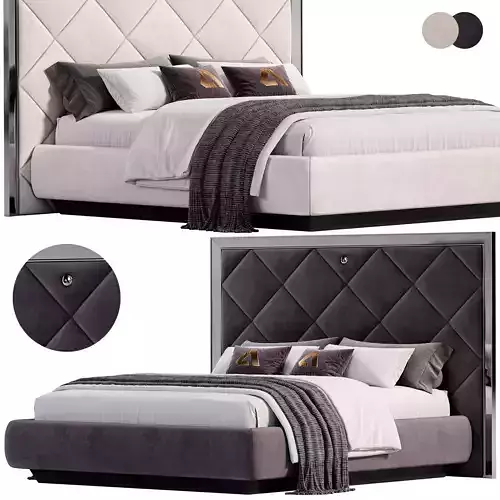 Viona bed by Area Mobilya 3D model