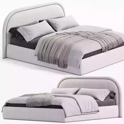 Lova Diana bed 3D model