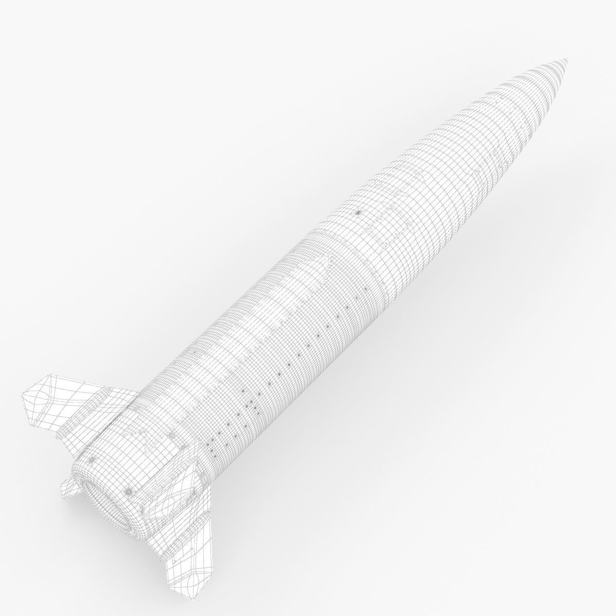 Lockheed Martin Mgm 140 Atacms 2 Tactical Missile 3D model_36
