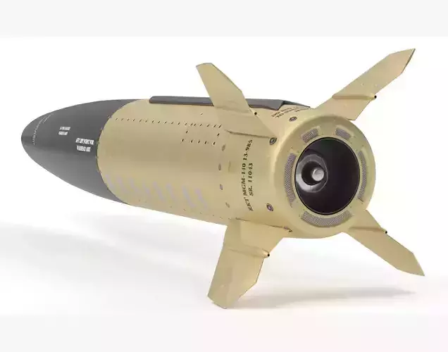 Lockheed Martin Mgm 140 Atacms 2 Tactical Missile 3D model