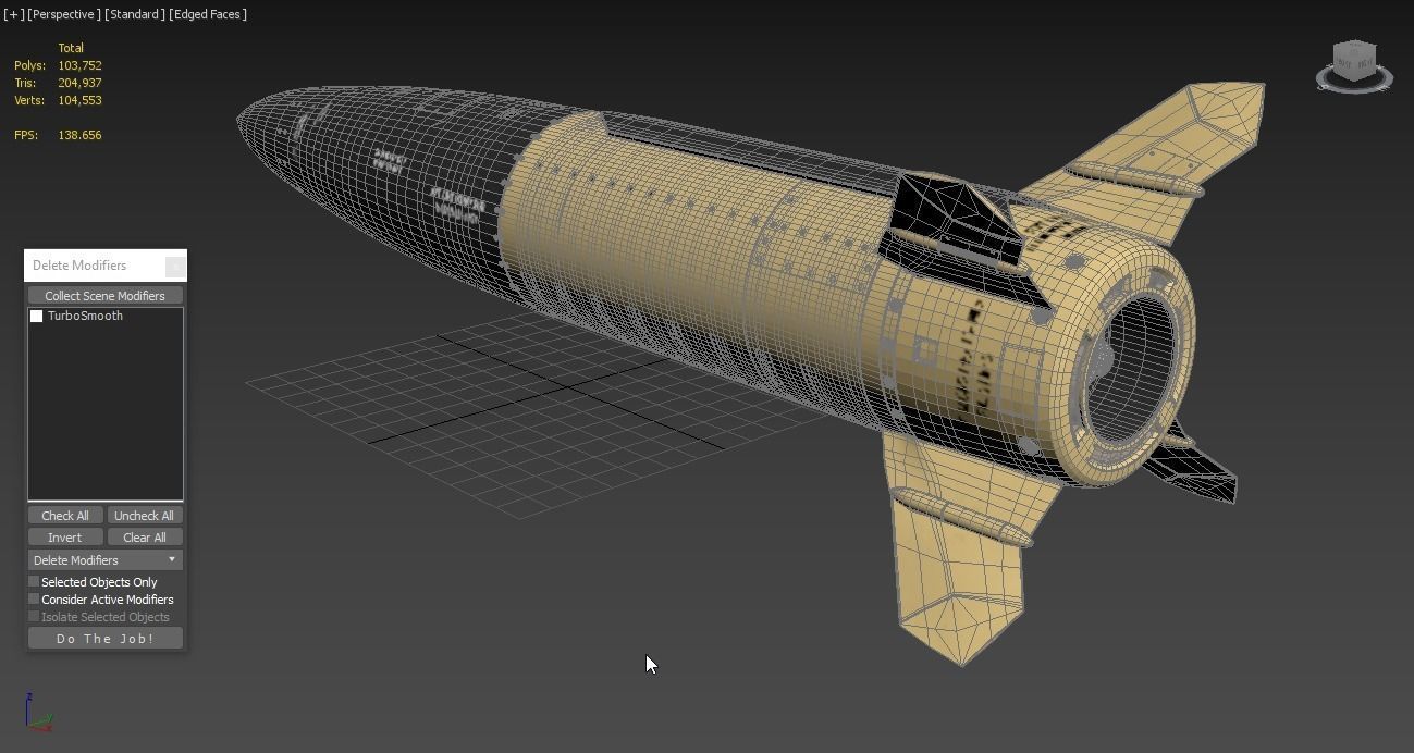 Lockheed Martin Mgm 140 Atacms 2 Tactical Missile 3D model_5