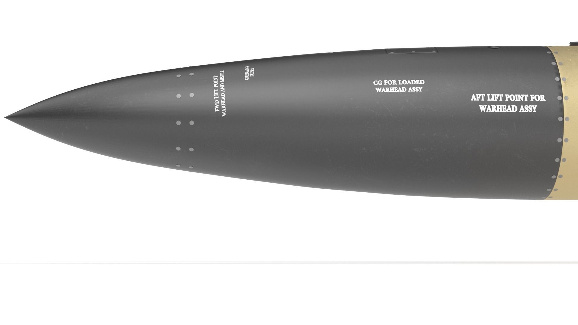 Lockheed Martin Mgm 140 Atacms 2 Tactical Missile 3D model_2