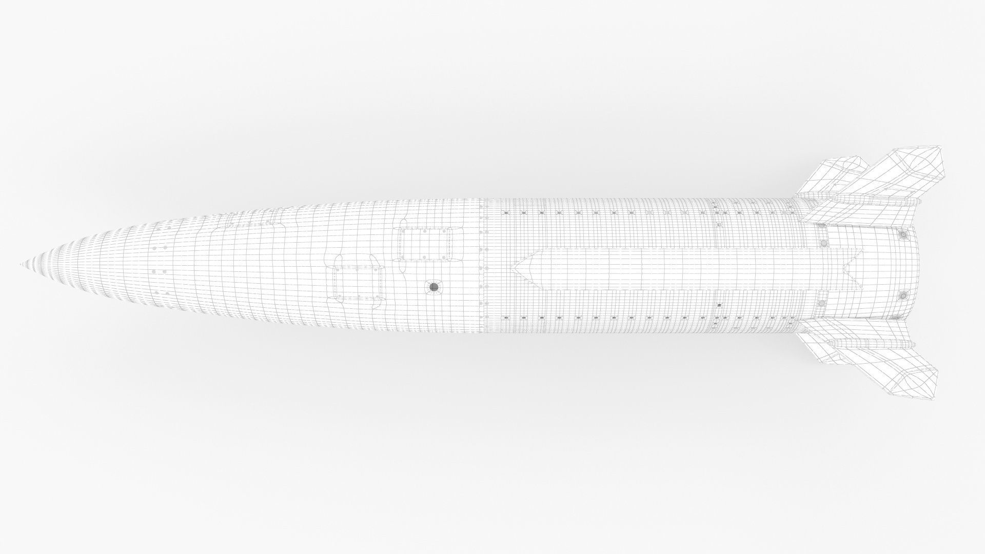 Lockheed Martin Mgm 140 Atacms 2 Tactical Missile 3D model_16