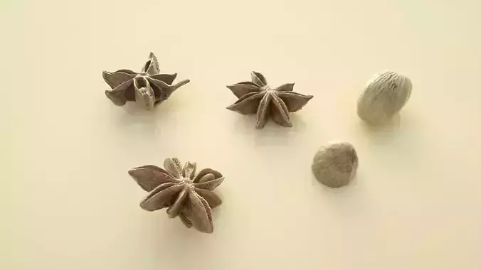 Spicy star anise orange peel