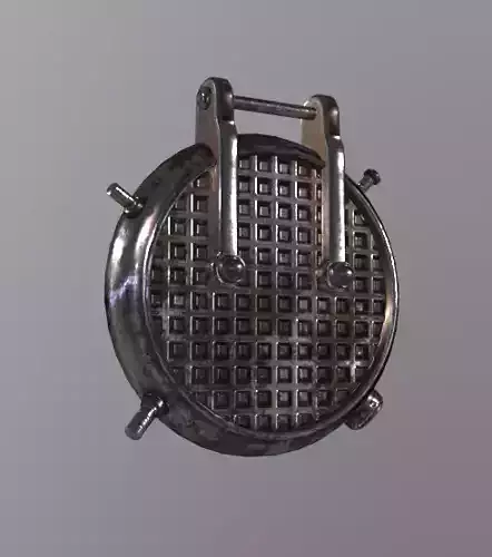 Cave Door  Low-poly 3D model