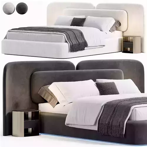Angelo Bed 3D model