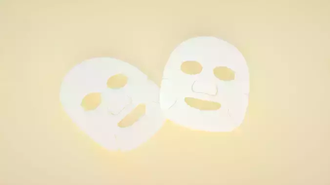 Facial mask 3D model
