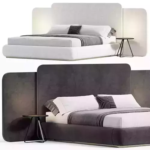 Roma bed 3D model