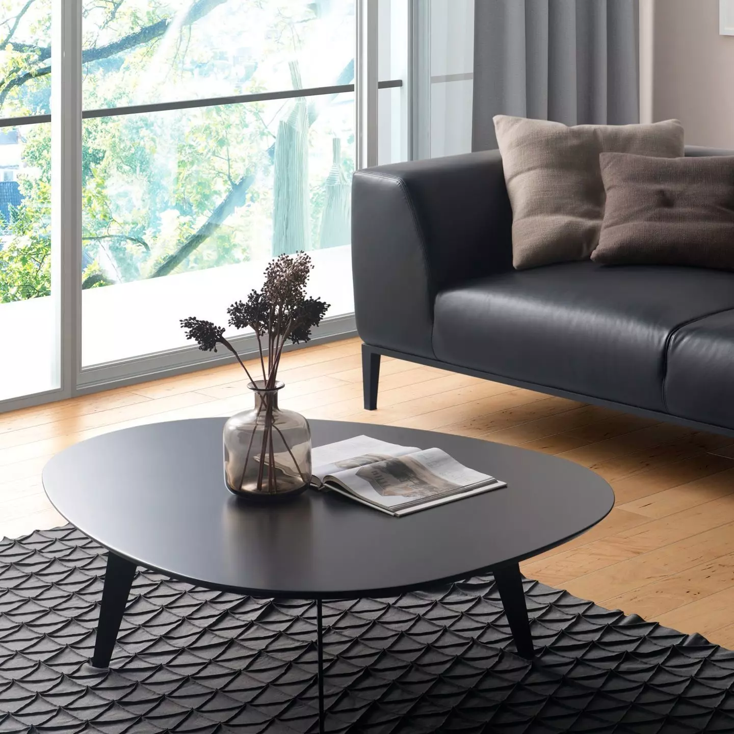 Vinkel sofa table 3D model_0