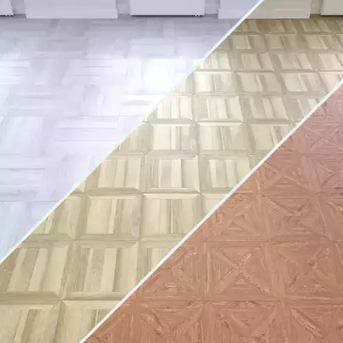Parquet - Laminate - Wooden floor 3 in 1